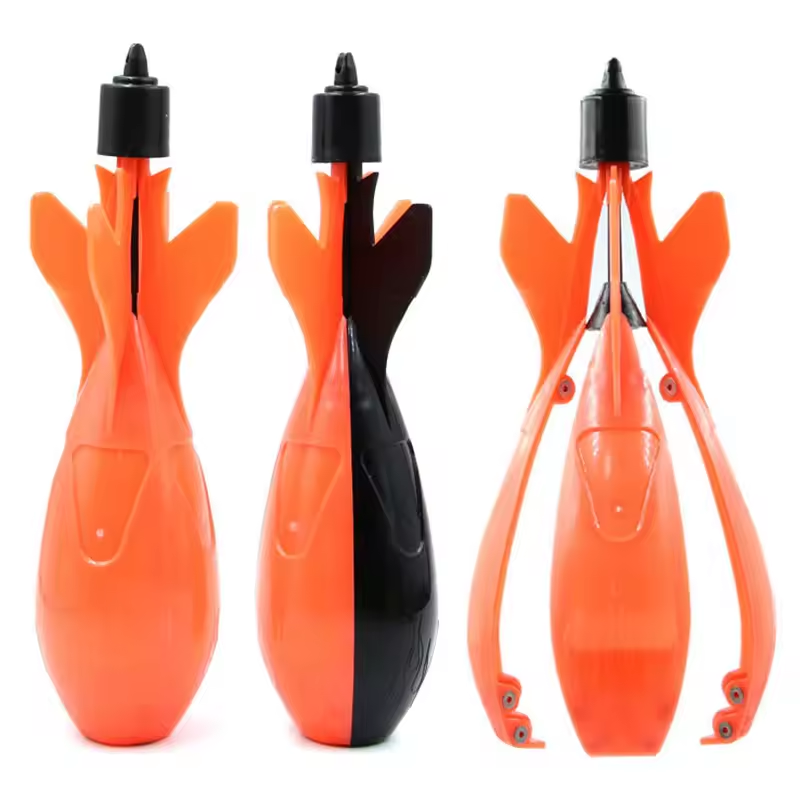 Fishing Lure Box - เครื่องยิงเหยื่อตกปลาคาร์พแบบสปอมบ์ พร้อมทุ่นลอยน้ำ ภาชนะใส่เหยื่อ ที่ใส่เม็ดสปอมบ์ อุปกรณ์ช่วยยิงเหยื่อตกปลา