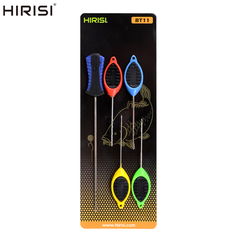 Fishing Lure Making Kit - ชุดเข็มตกปลาคาร์พ Hirisi, เข็มต่อสายเบ็ดแบบ Pop Up Boilie,