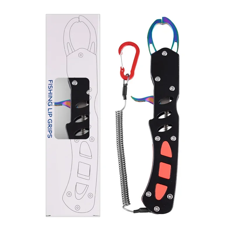 Fishing Lure Kit - ชุดคีมจับปลาพร้อมตัวควบคุม ทำจากอะลูมิเนียมอัลลอยด์คุณภาพสูง หนา แข็งแรง ใช้สำหรับควบคุมปลา ตัดเบ็ด