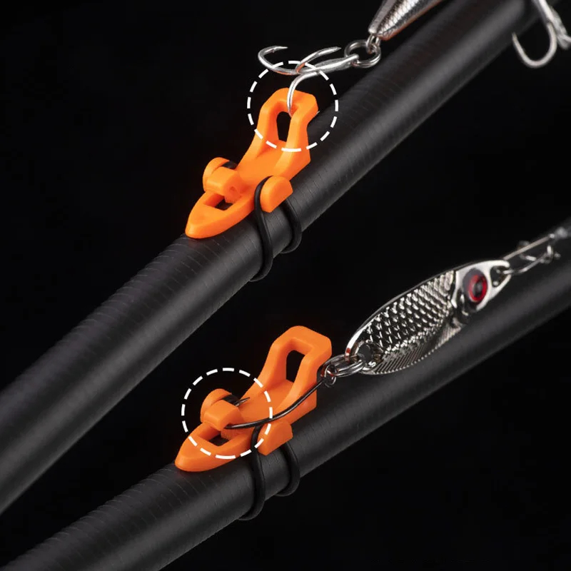 Fishing Lure Accessories - 10-40SET ที่เก็บเบ็ดตกปลา ที่ใส่เหยื่อตกปลา พร้อมวงแหวนยาง 3 วง