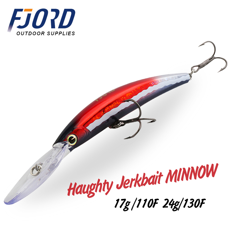 Fishing Lure Jerkbait - FJORD ลอยตกปลา Lure 110mm 17g 130mm