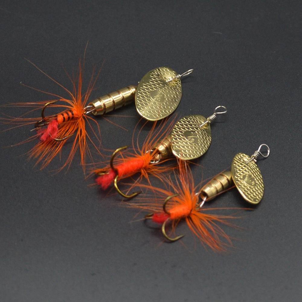 Fishing Lure Buzzbait - ตกปลา Lure Spinner เหยื่อเหยื่อ 3-5.5g หมุนช้อน