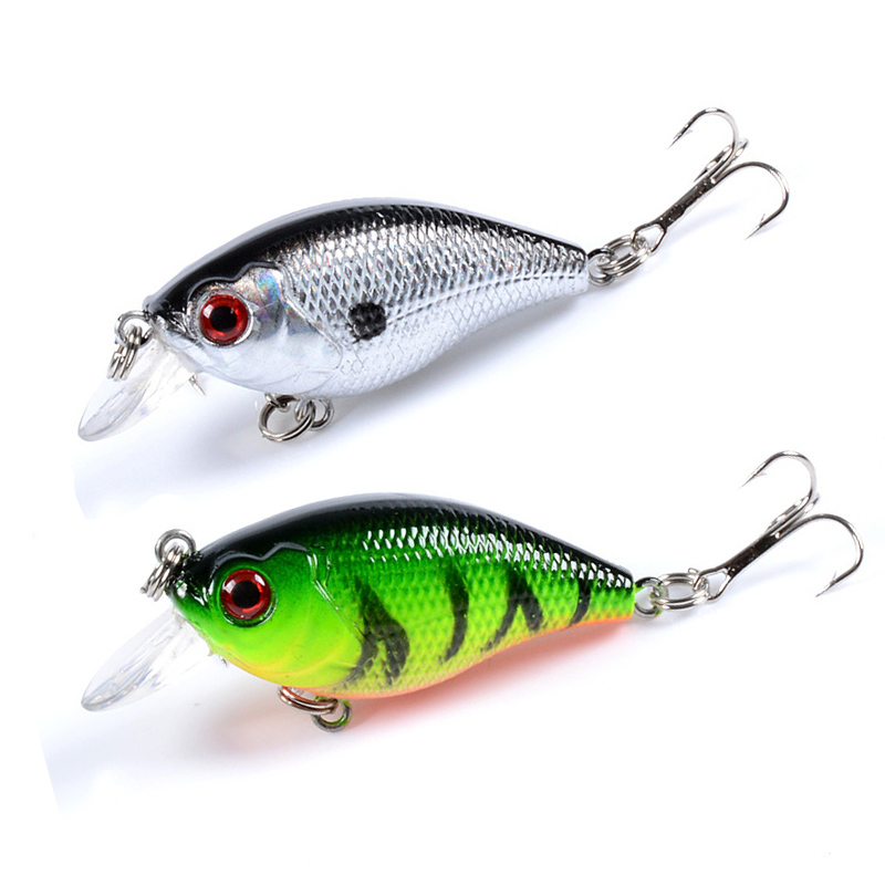 Fishing Lure Jerkbait - 1PCS Wobblers คุณภาพ Crankbait จําลองตกปลา Lure