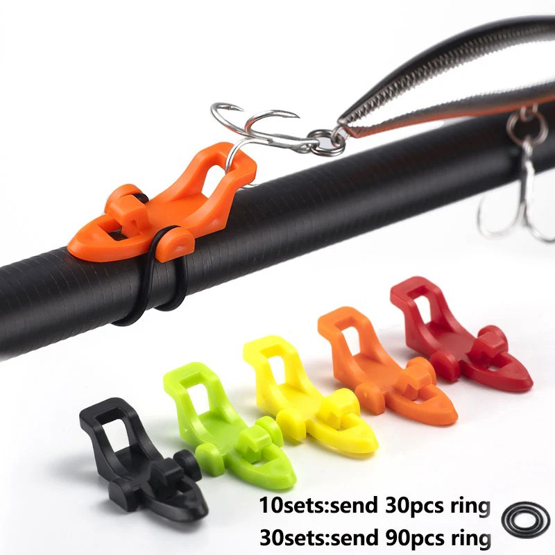 Fishing Lure Jig - ที่เก็บเบ็ดตกปลา 10-30 ชิ้น อุปกรณ์เก็บเบ็ดตกปลา ที่เก็บเหยื่อตกปลา อุปกรณ์เสริมสำหรับเหยื่อตกปลา