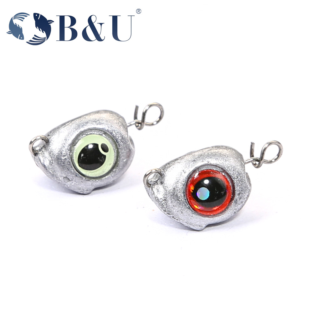 Fishing Lure Jig - หัวจิ๊ก B&U Swing Jig Head Cheburashka