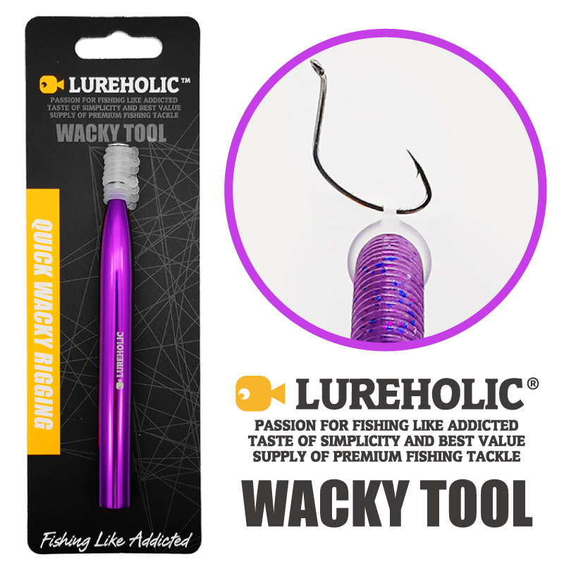LUREHOLIC 8 มม.12 มม.Wacky เคร - Fishing Lure Making Kit บทวิจารณ์และราคา