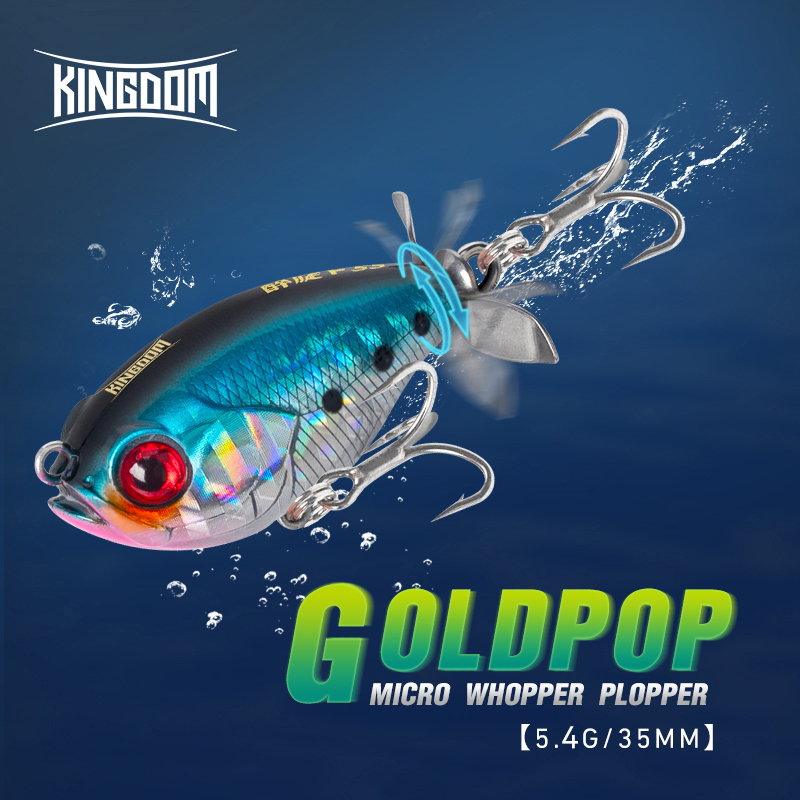 เหยื่อล่อปลาเหยื่อปลอมชนิดแข็ง - Fishing Lure Popper บทวิจารณ์และราคา