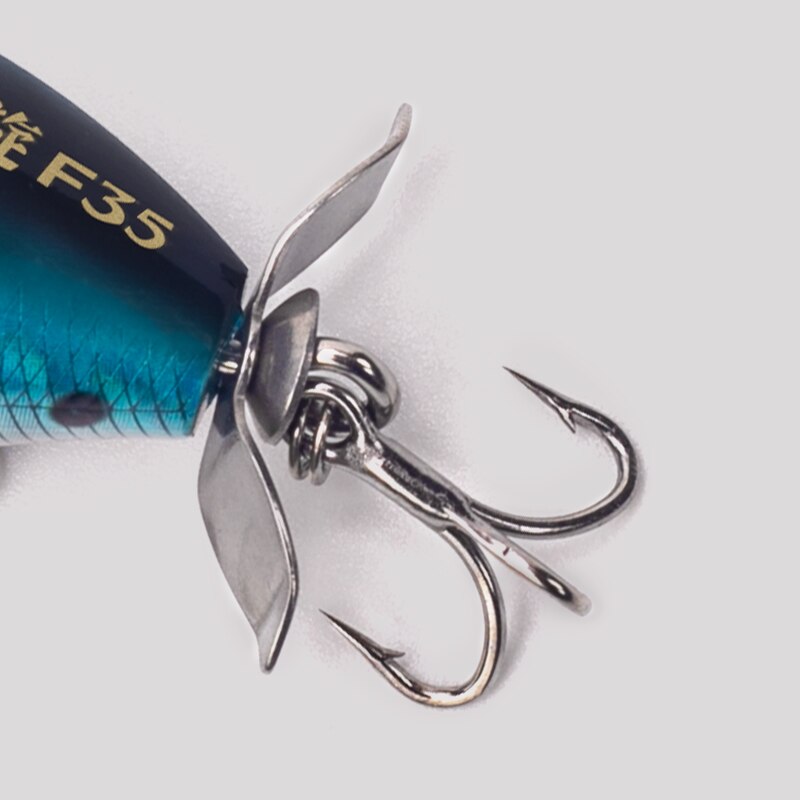 เหยื่อล่อปลาเหยื่อปลอมชนิดแข็ง - Fishing Lure Popper บทวิจารณ์และราคา