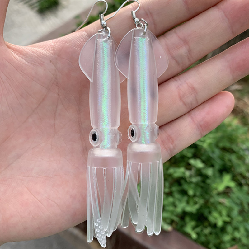 Noctilucence/สีหลอดปลาหมึก Sof - Fishing Lure Soft Plastic บทวิจารณ์และราคา
