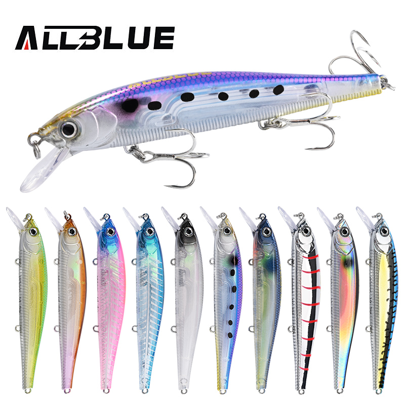 เหยื่อตกปลา ALLBLUE 3D Jerkbai - Fishing Lure Jerkbait บทวิจารณ์และราคา
