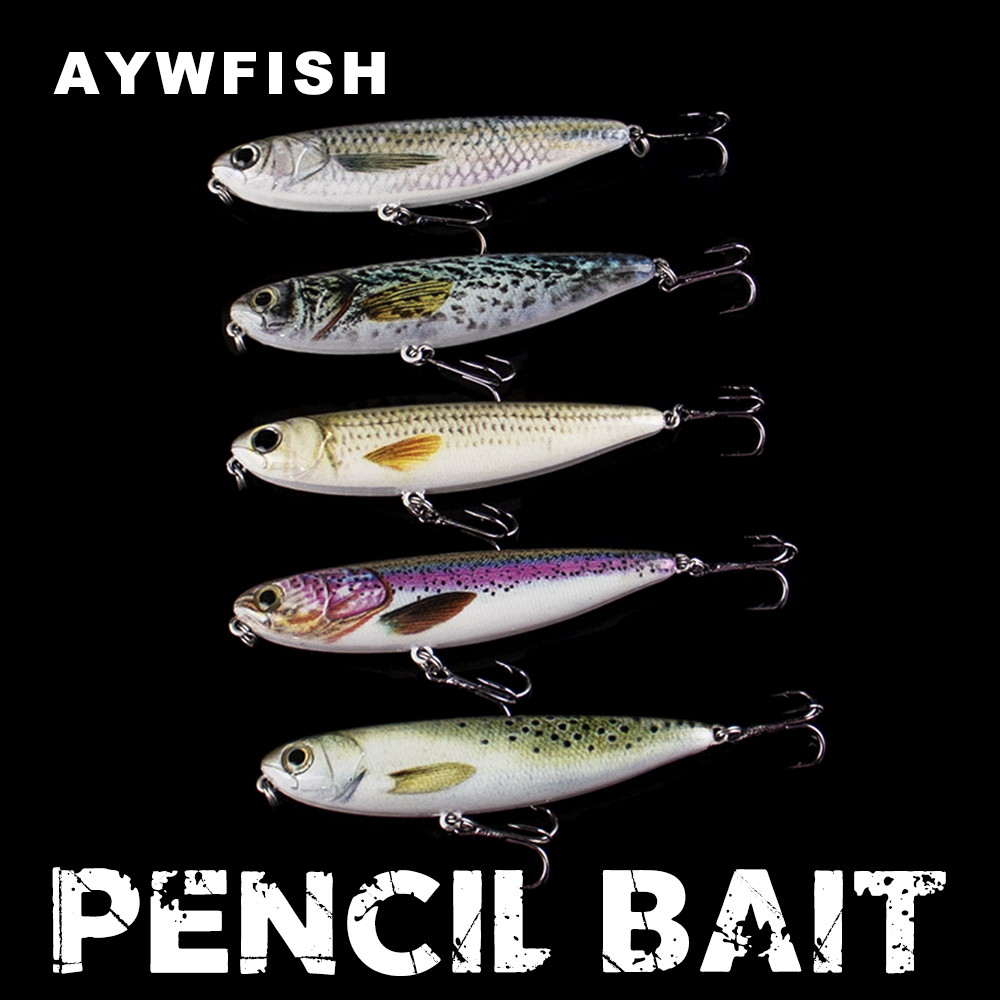 AYWFISH 9 ซม.11.8G ลอยดินสอตกป - Fishing Lure Topwater บทวิจารณ์และราคา