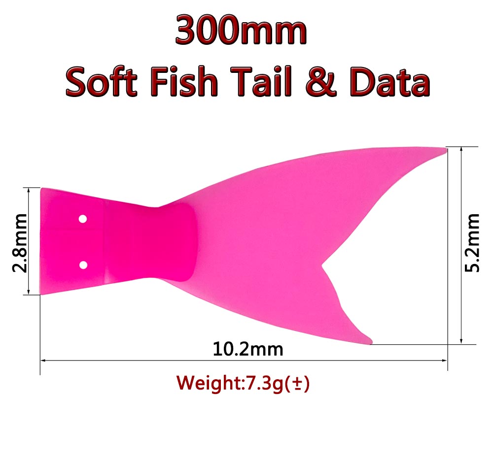 หางซิลิโคนสำรองสำหรับเหยื่อปลอ - Fishing Lure Popper บทวิจารณ์และราคา