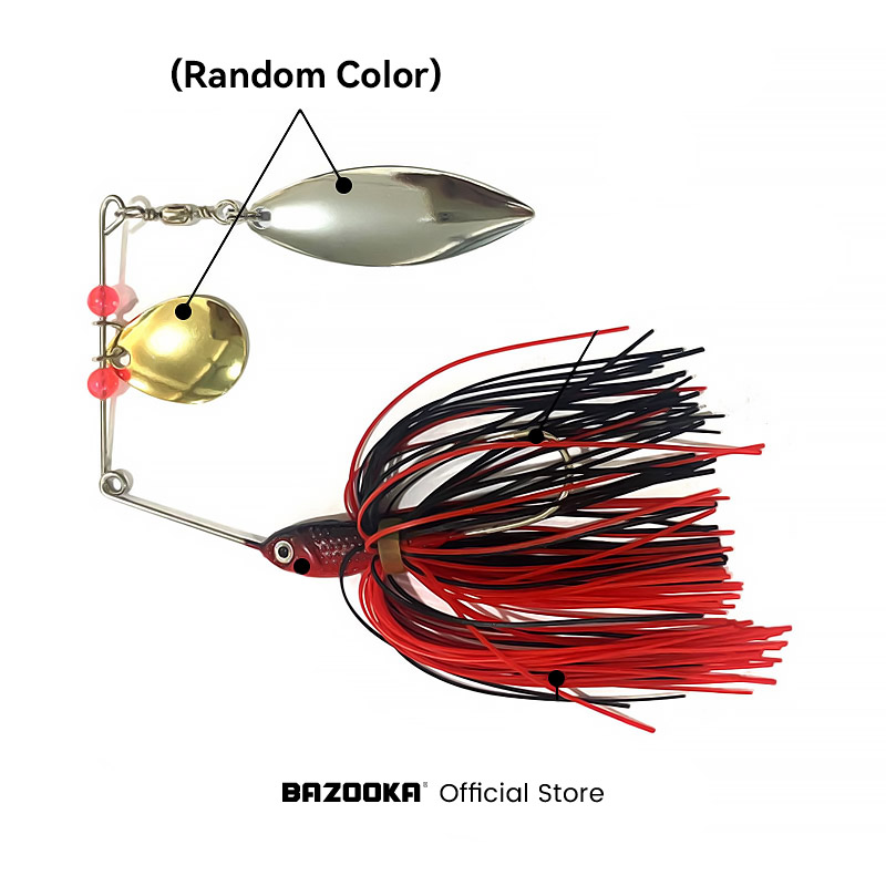 Bazooka 15g 18g Spinnerbait Fi - Fishing Lure Spoon บทวิจารณ์และราคา