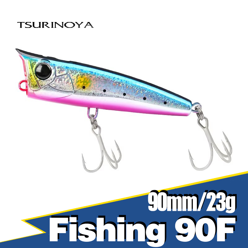 TSURINOYA 90มม.23G Popper Fish - Fishing Lure Popper บทวิจารณ์และราคา