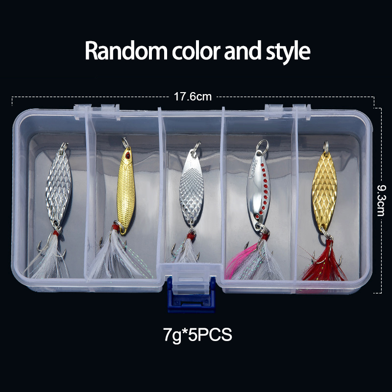 ช้อนโลหะ Spinner Fishing Lure  - Fishing Lure Spoon บทวิจารณ์และราคา