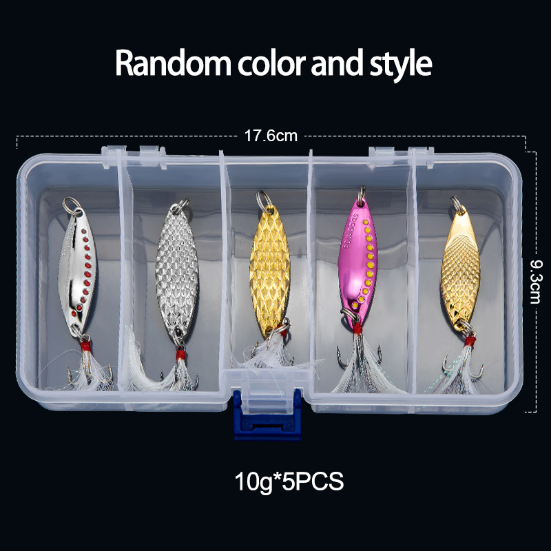 ช้อนโลหะ Spinner Fishing Lure  - Fishing Lure Spoon บทวิจารณ์และราคา