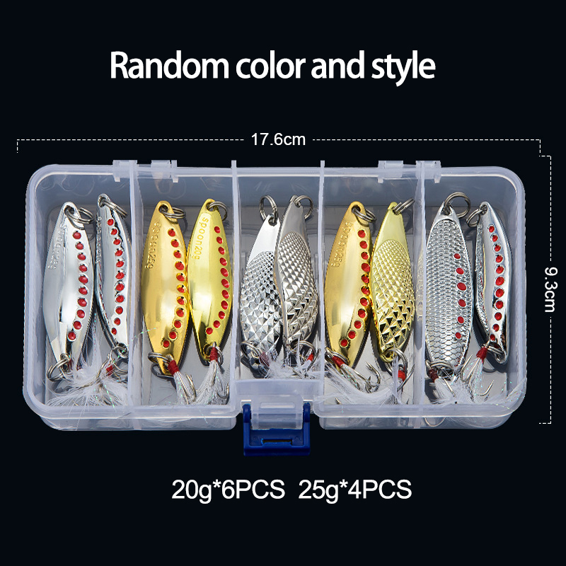 ช้อนโลหะ Spinner Fishing Lure  - Fishing Lure Spoon บทวิจารณ์และราคา