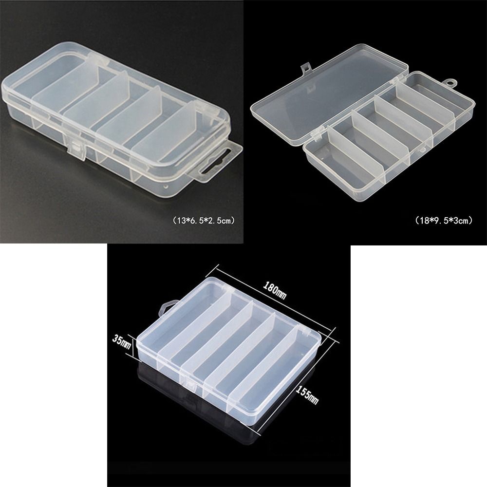 1/3 ชิ้น 3 ขนาดของเหยื่อตกปลาพ - Fishing Lure Box บทวิจารณ์และราคา