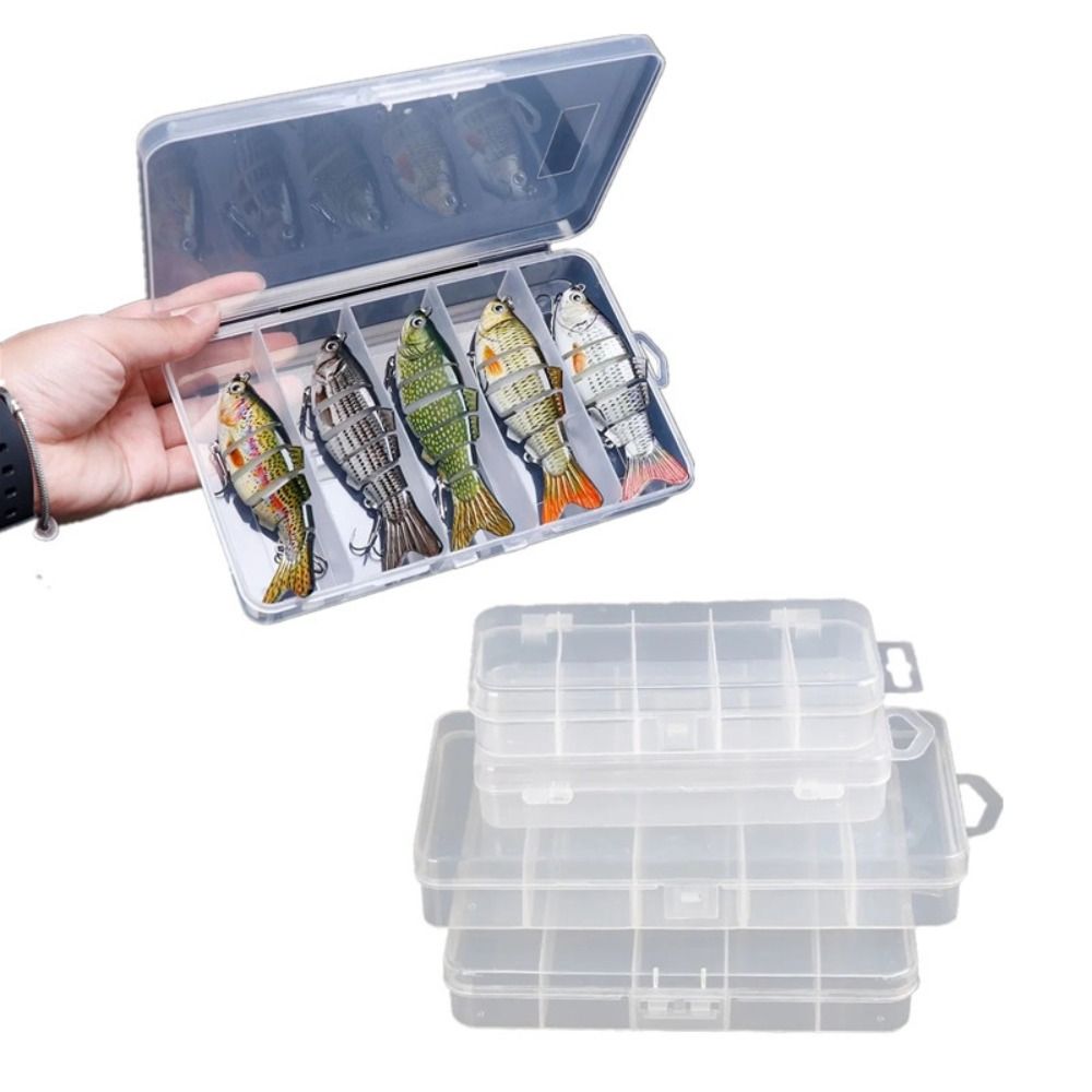 1/3 ชิ้น 3 ขนาดของเหยื่อตกปลาพ - Fishing Lure Box บทวิจารณ์และราคา