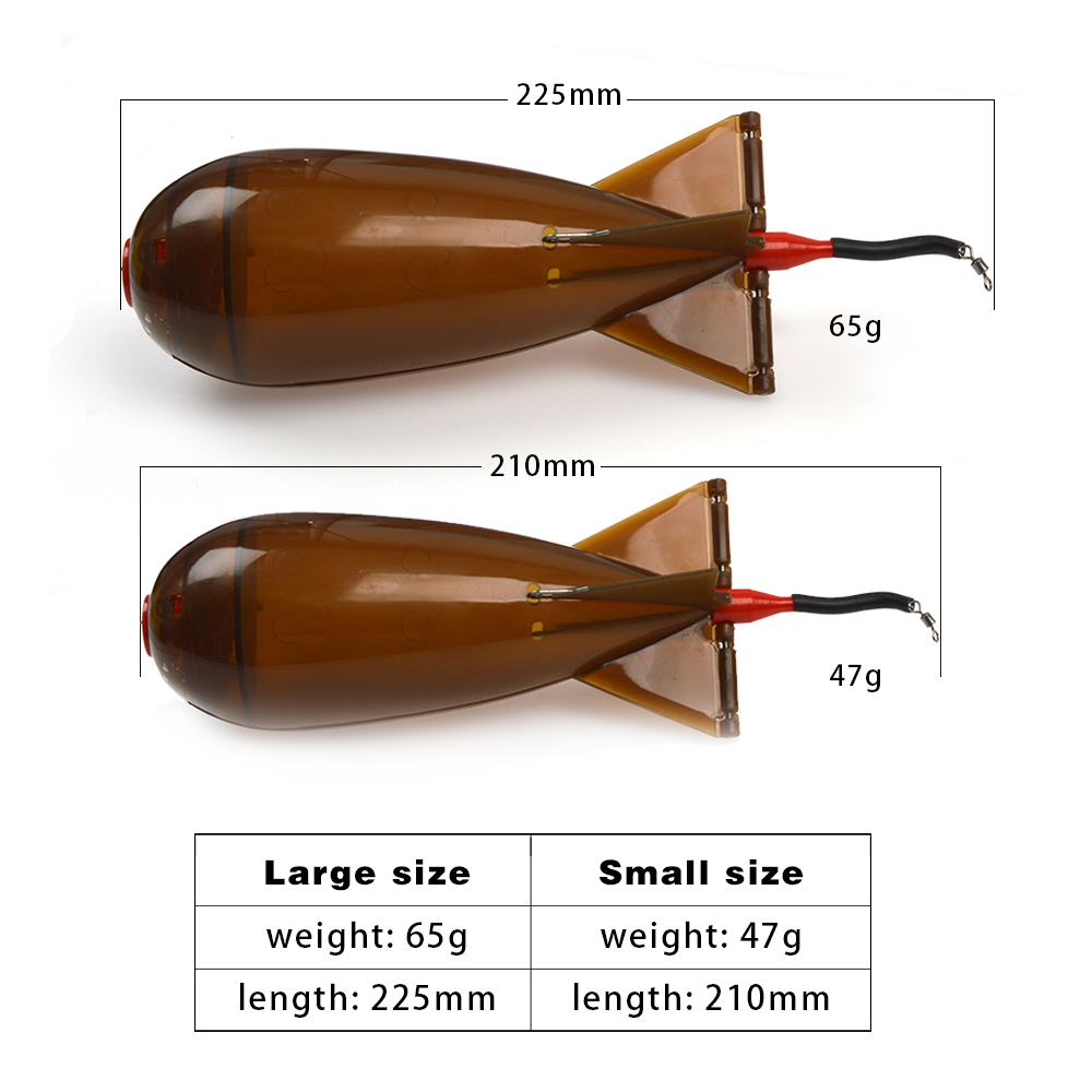 TOLU Fishing Rocket Feeder ขนา - Fishing Lure Topwater บทวิจารณ์และราคา