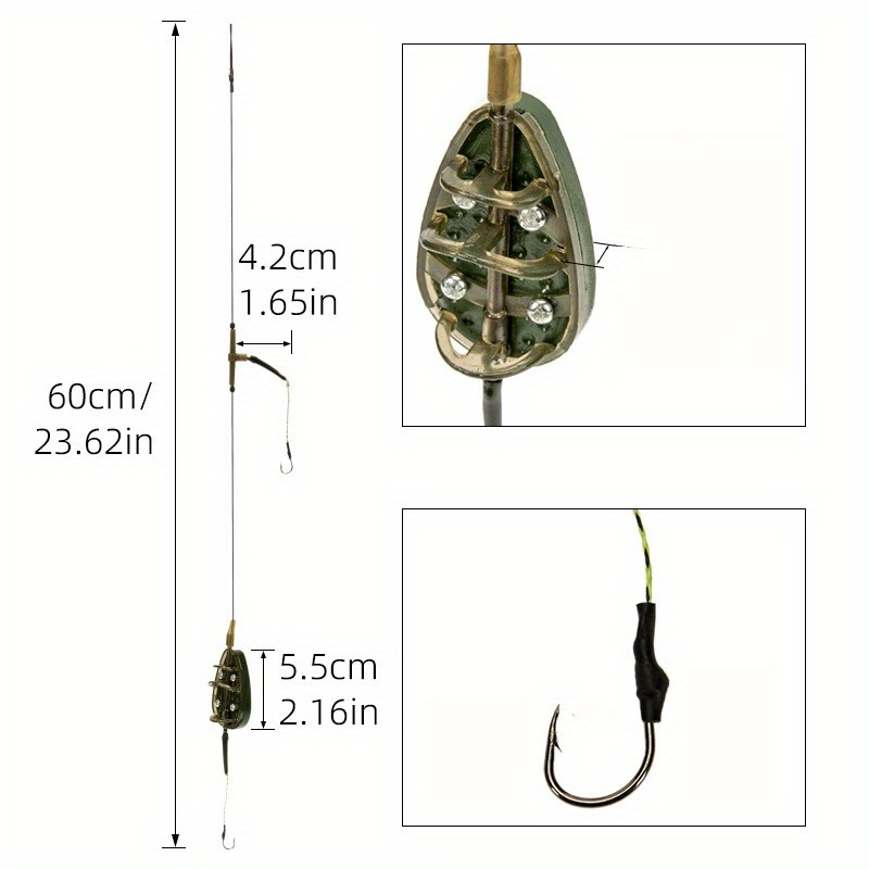 1 PC ปลาคาร์พตกปลา Feeder Kit  - Fishing Lure Making Kit บทวิจารณ์และราคา
