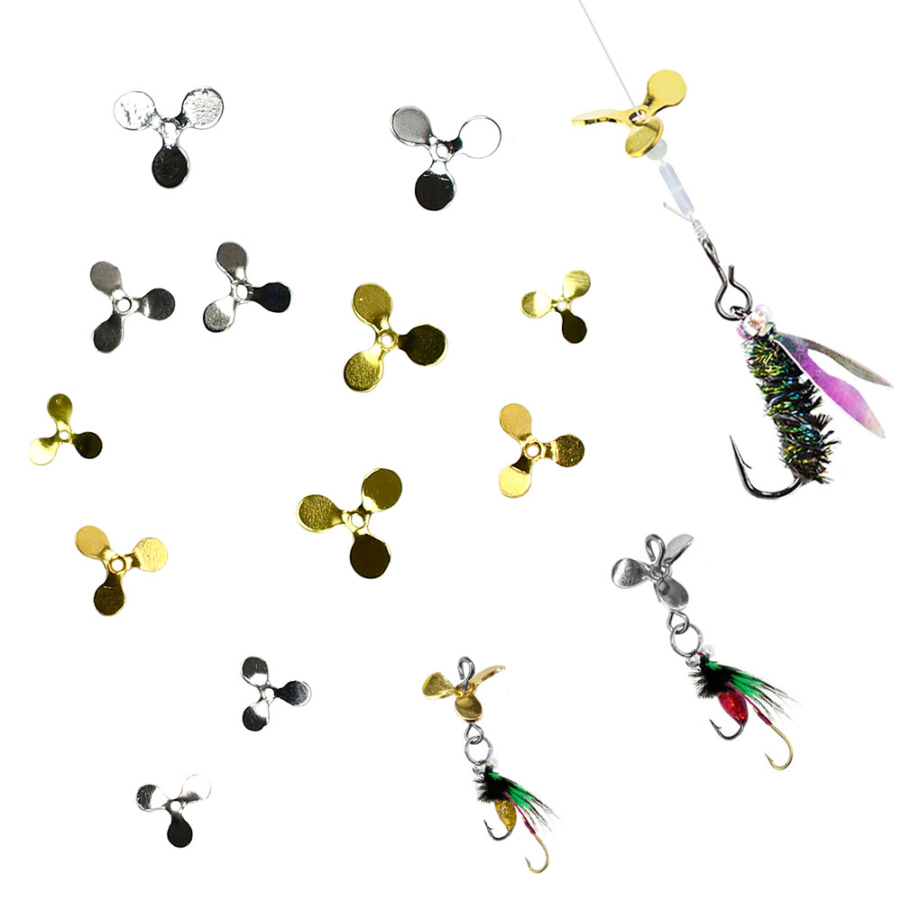 ใบพัดตกปลา 3 ใบ จำนวน 200 ชิ้น - Fishing Lure Blade Bait บทวิจารณ์และราคา