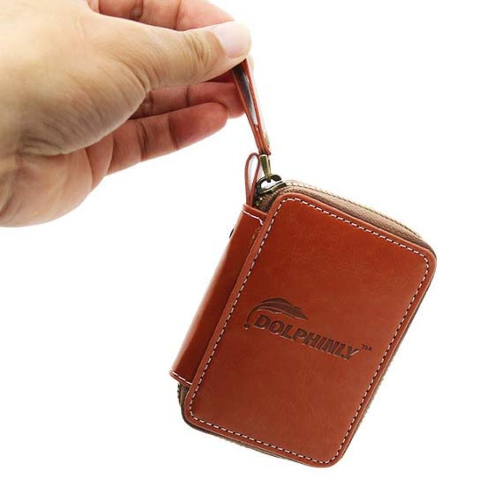 กระเป๋าใส่เหยื่อตกปลาหนัง PU ก - Fishing Lure Spinner บทวิจารณ์และราคา