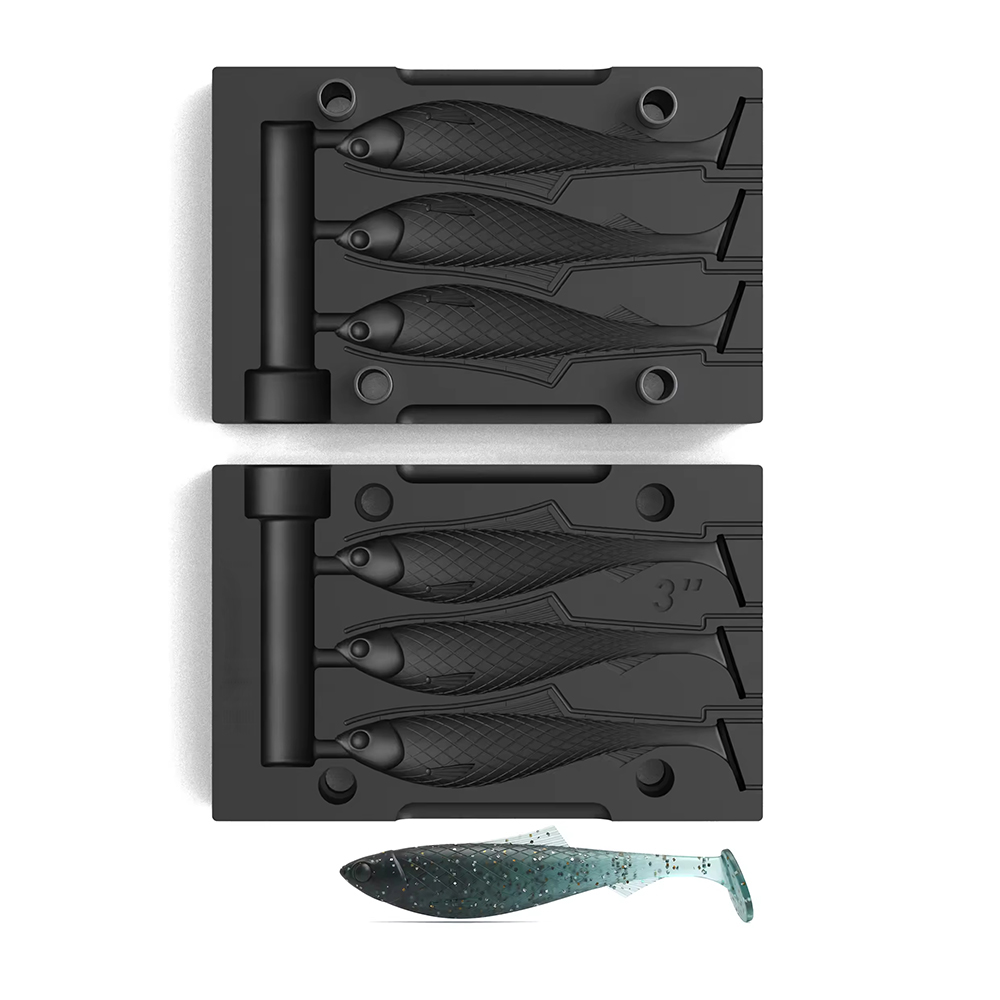 แม่พิมพ์ฉีดขึ้นรูปเหยื่อปลอมแบ - Fishing Lure Soft Plastic บทวิจารณ์และราคา