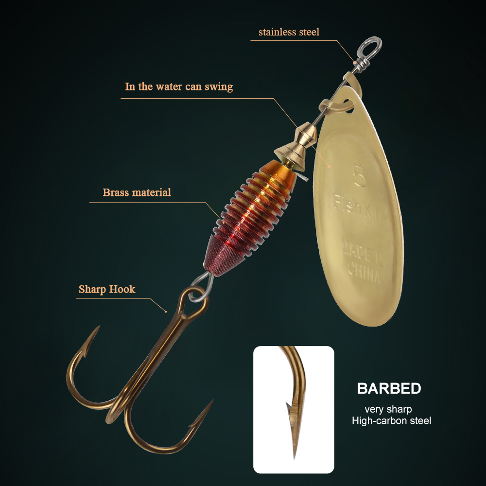 เหยื่อตกปลาโลหะ4G 4.8G 7G 10G  - Fishing Lure Swimbait บทวิจารณ์และราคา