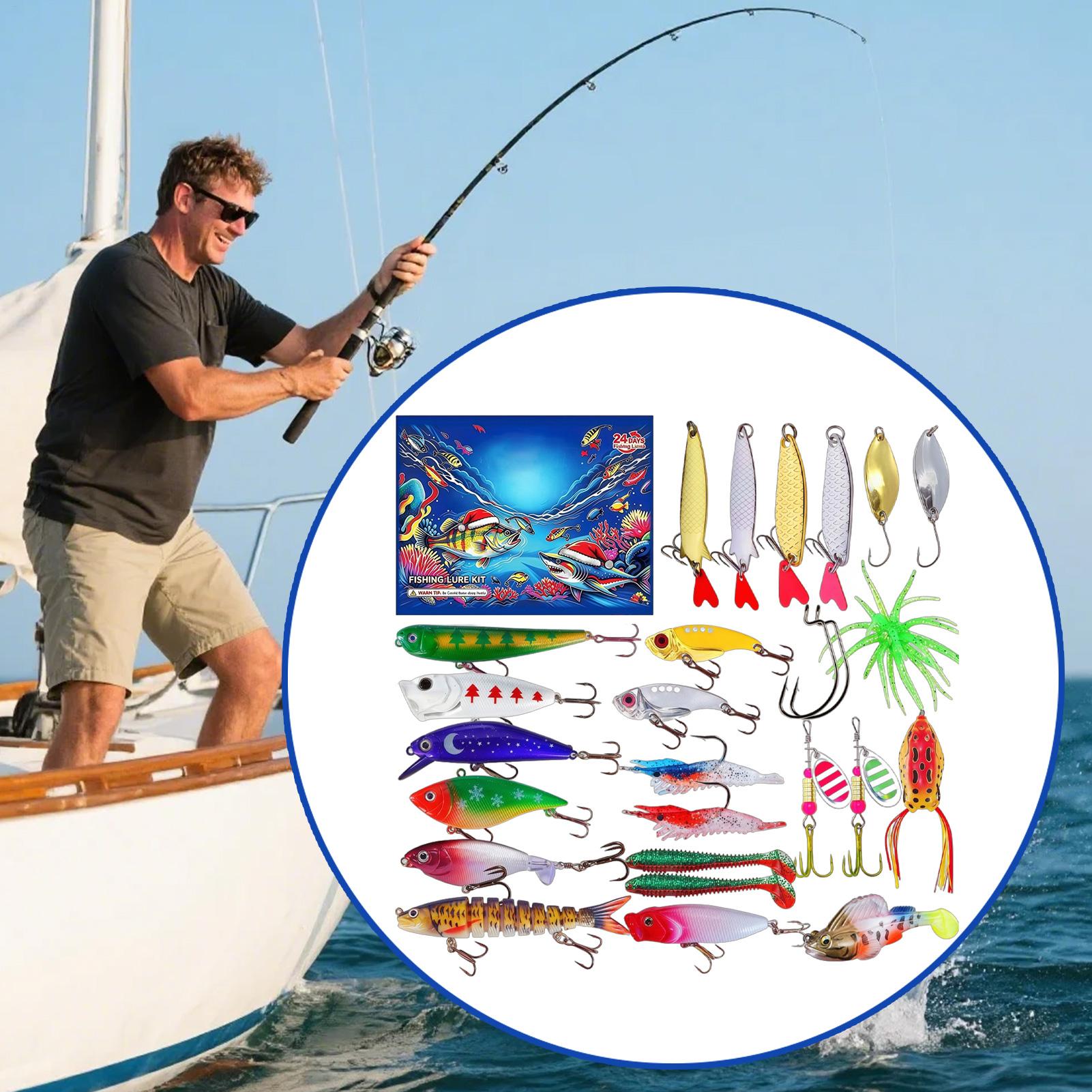 ปฏิทินนับถอยหลังคริสต์มาส 2026 - Fishing Lure Kit บทวิจารณ์และราคา