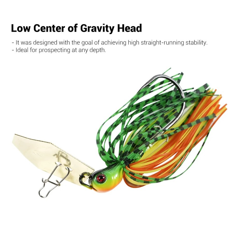 เหยื่อตกปลา Noeby Chatterbait  - Fishing Lure Blade Bait บทวิจารณ์และราคา