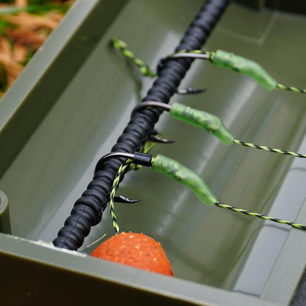Hirisi ปลาคาร์พตกปลา Hook Link - Fishing Lure Box บทวิจารณ์และราคา
