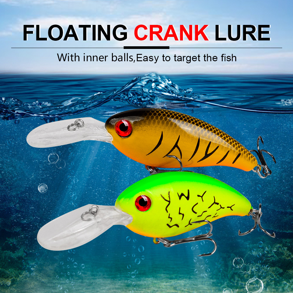 1Pcs Crankbait เหยื่อตกปลาทะเล - Fishing Lure Jerkbait บทวิจารณ์และราคา