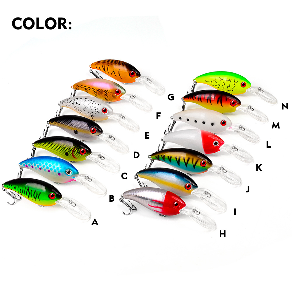 1Pcs Crankbait เหยื่อตกปลาทะเล - Fishing Lure Jerkbait บทวิจารณ์และราคา