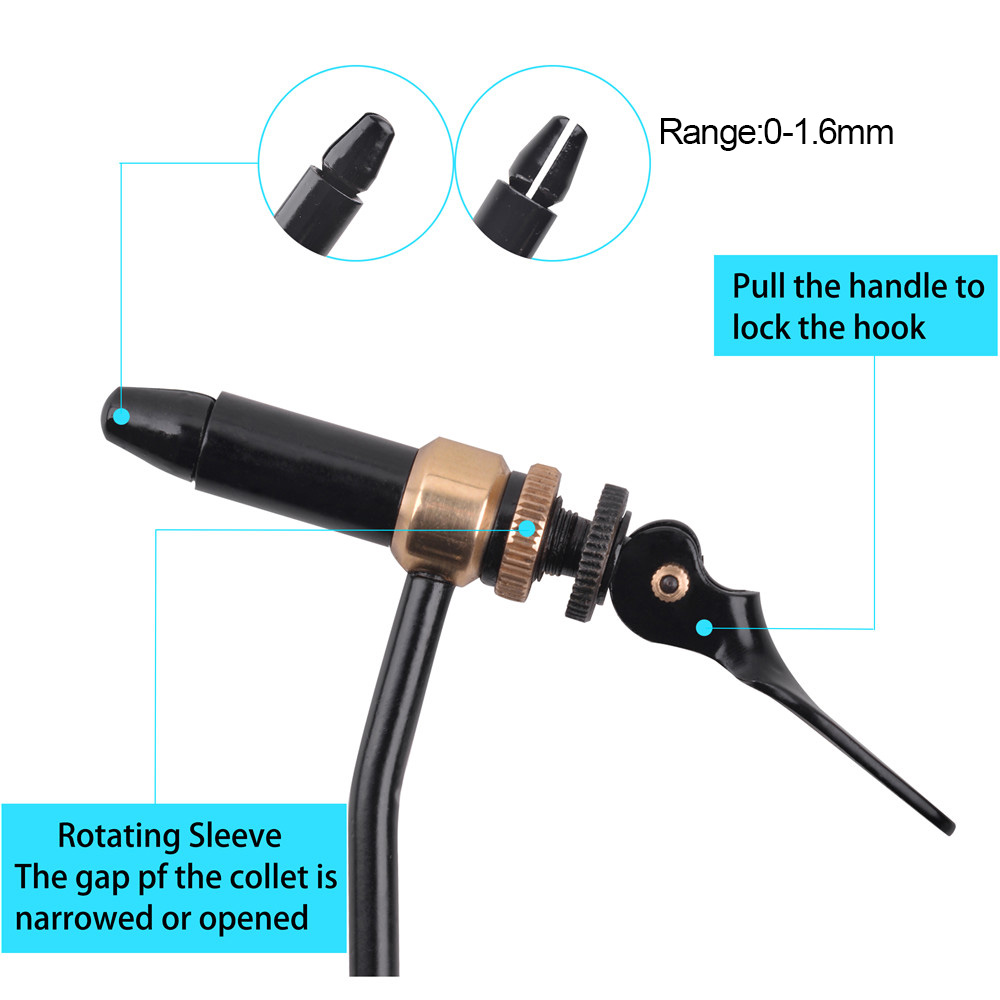 ROTARY Fly Tying Vise เครื่องม - Fishing Lure Kit บทวิจารณ์และราคา