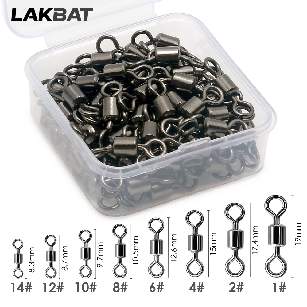ตัวหมุนสแตนเลสสำหรับตกปลา 100  - Fishing Lure Box บทวิจารณ์และราคา