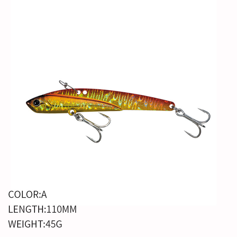 ใหม่ตกปลา Lure VIB 110MM 45G ใ - Fishing Lure Blade Bait บทวิจารณ์และราคา