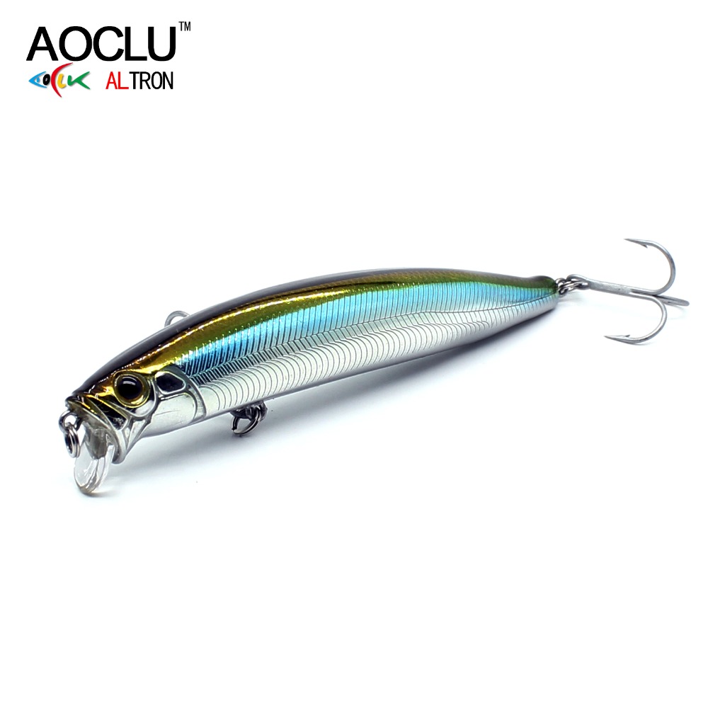 AOCLU Seabass Killer ลอย Wobbl - Fishing Lure Jerkbait บทวิจารณ์และราคา