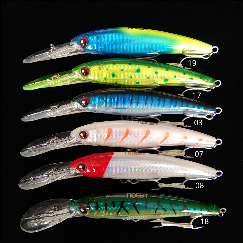 NOEBY 2PCS 16cm 74.7g 12cm 30g - Fishing Lure Popper บทวิจารณ์และราคา