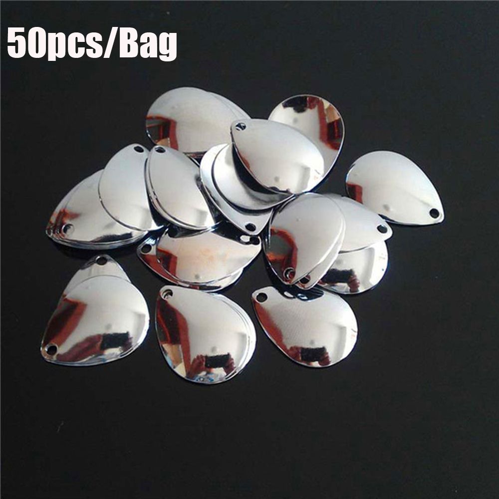 เครื่องจับปลาเลื่อมสีเงินแบบเร - Fishing Lure Spoon บทวิจารณ์และราคา