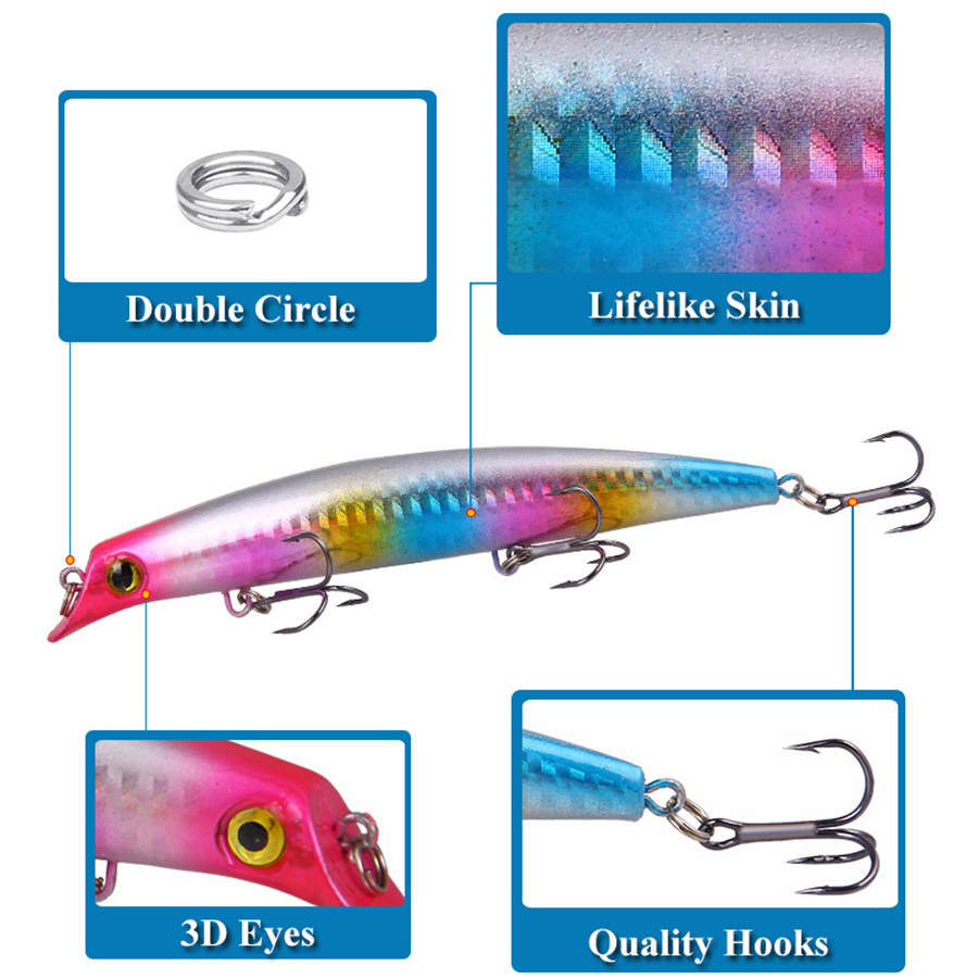 6pcs Crankbaits เหยื่อตกปลา Se - Fishing Lure Popper บทวิจารณ์และราคา