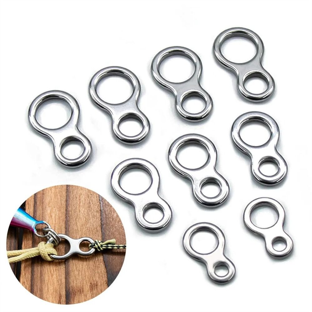 10ชิ้นโซลิดริงตกปลาทะเลสแตนเลส - Fishing Lure Jig บทวิจารณ์และราคา