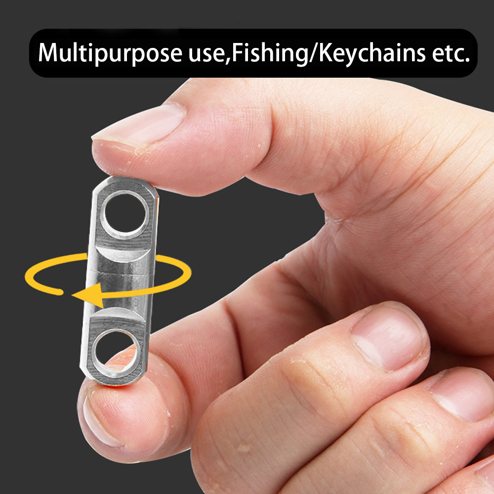 ห่วงหมุนตกปลาแบบแข็ง 10 ชิ้น ส - Fishing Lure Spinner บทวิจารณ์และราคา