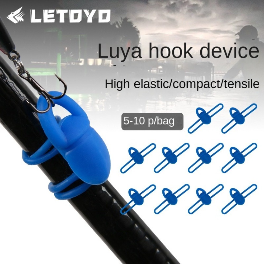 5pcs แบบพกพาซิลิโคน Hook Secur - Fishing Lure Jig บทวิจารณ์และราคา