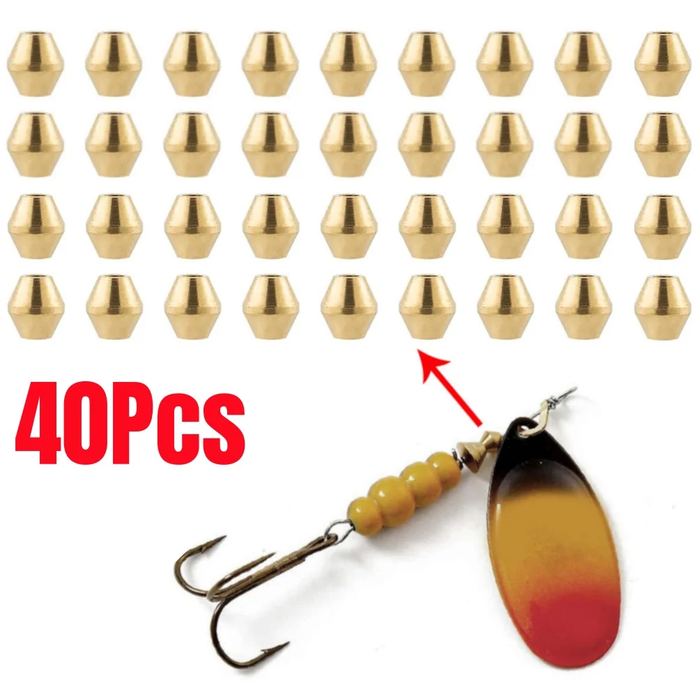 ลูกปัดทองเหลืองสำหรับทำเหยื่อต - Fishing Lure Spinner บทวิจารณ์และราคา