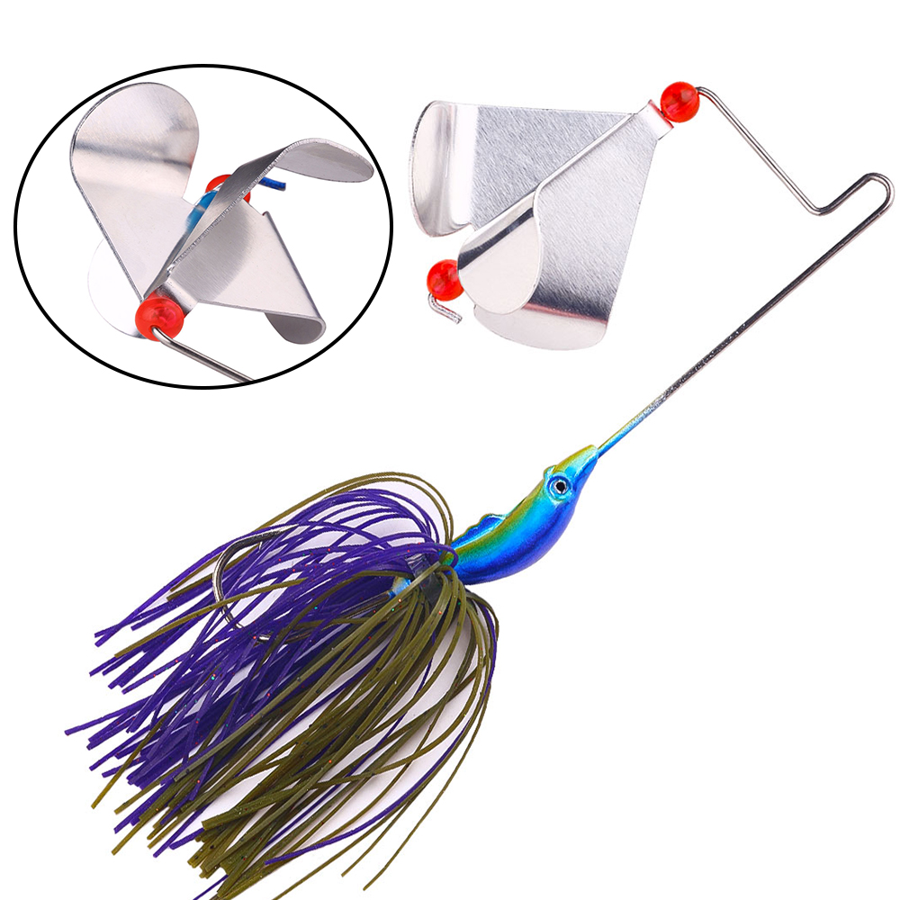 เหยื่อตกปลา Buzzbait 22 กรัม พ - Fishing Lure Blade Bait บทวิจารณ์และราคา