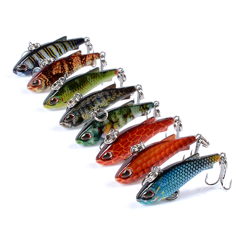 8Pcs 4Cm 4G Mini Lipless VIBเห - Fishing Lure Crankbait บทวิจารณ์และราคา