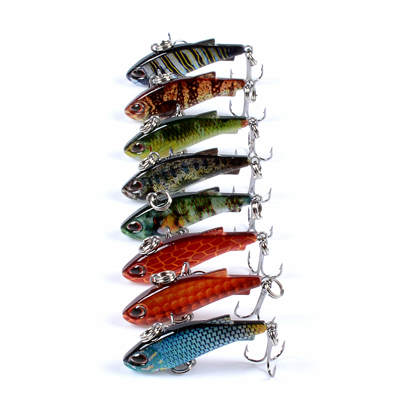 8Pcs 4Cm 4G Mini Lipless VIBเห - Fishing Lure Crankbait บทวิจารณ์และราคา