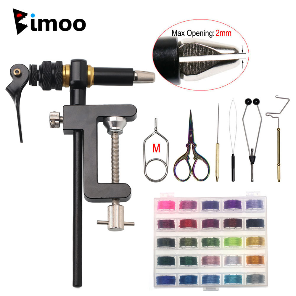Bimoo 360 ° หมุน C-Clamp Fly T - Fishing Lure Spinner บทวิจารณ์และราคา