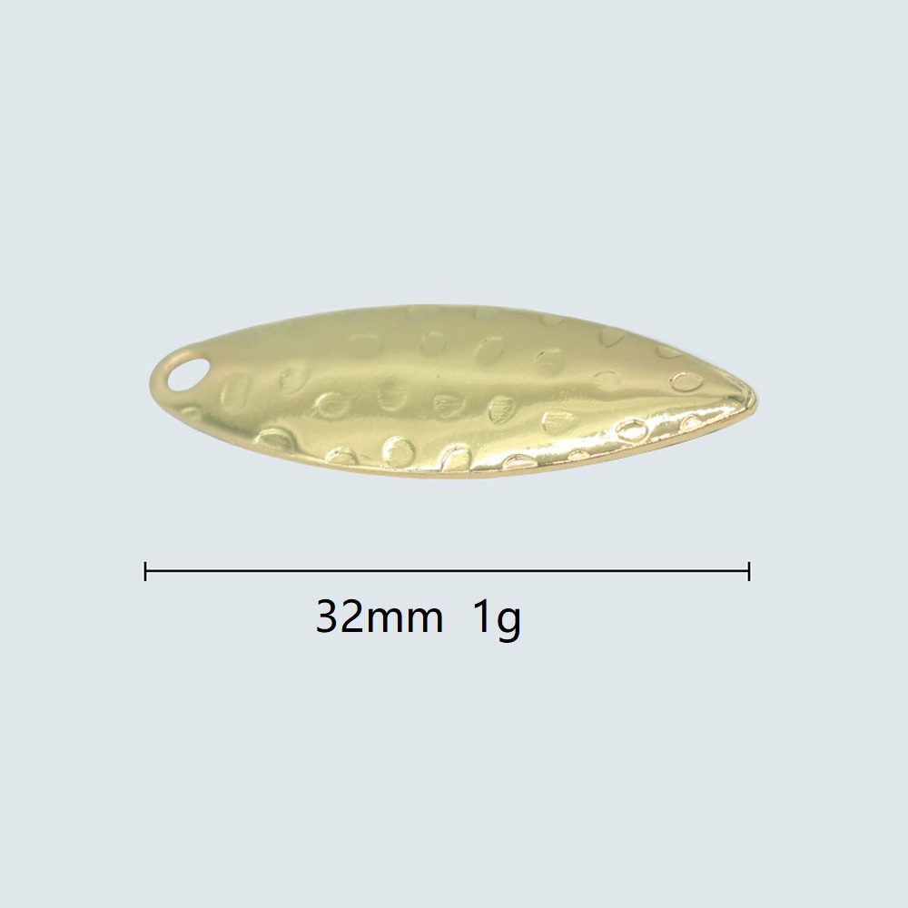 10 ชิ้น/ล็อต Willow leaf เลื่อ - Fishing Lure Spoon บทวิจารณ์และราคา